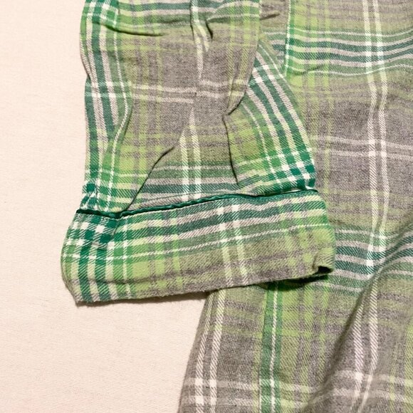 La Senza Candy Plaid Pajama Button Up Top Womens Size Small - Picture 8 of 16